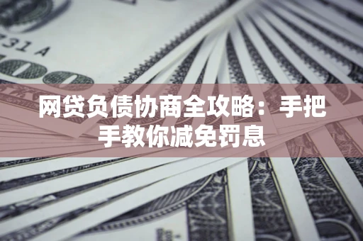 武汉网贷负债协商全攻略：手把手教你减免罚息