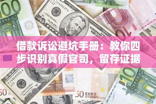 武汉借款诉讼避坑手册：教你四步识别真假官司，留存证据不踩雷