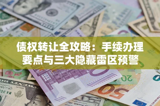 武汉债权转让全攻略：手续办理要点与三大隐藏雷区预警